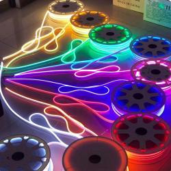 COB LED Strip Lights Multiple color 33ft/10m Super Bright Flexible CRI90+ LED Tape, Optional AC110V, AC220V,  for Kitchen Home DIY Lighting Projects, Power Plug optional