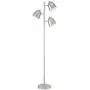 Aaron Modern Retro Floor Lamp 3-Light Tree Brushed Nickel Swivel Heads for Living Room Reading Bedroom Office - 360 Lighting Aaron Modern Retro Floor Lamp 3-Light Tree Brushed Nickel Swivel Heads for Living Room Reading Bedroom Office - 360 Lighting