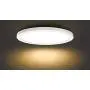 Flush Mount Ceiling Light Fixture, LED Round Ceiling Light for Bathroom Porch, 3000K Warm Light 24W (150W Equivalent) 1680 Lumens Ceiling Lamp for Kitchen, Bedroom, Living Room, Hallway