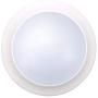 Gruenlich LED Flush Mount Ceiling Lighting Fixture, 9 Inch Dimmable 15.5W 1050 Lumen, Aluminum Housing Plus PC Cover, ETL and Damp Location Rated, 2-Pack (White Finish-3000K)