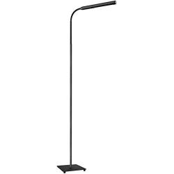 AUKEY LED Floor Lamp, Tall Reading Lamp with Touch Control, Standing Lamp with Flexible Gooseneck, Adjustable Brightness, Diffuser Lighting for Living Room, Bedrooms and Office