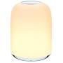 AUKEY Bedside Table Lamp, Night Light for Bedrooms with Rechargeable Internal Battery Dimmable 3000K-6500K Warm White Light & Color Changing RGB