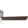 WINGBO Ceiling Fan with Light, 52'' Nickel Ceiling Fan Light Kit with Remote Light for Living Room, Kitchen, Bedroom, Hugger Fan