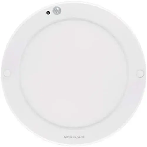 LED Motion Sensor Panel Ceiling Light Fixture with Dusk to Dawn Sensor and PIR Motion Detector, Dual Mode Switchable, Security Light, Ultrathin Surface Mounted, Integrative Driver