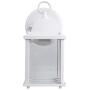 LIT-PaTH Outdoor Wall Lantern, Wall Sconce as Porch Lighting Fixture, E26 Base 100W Max., Aluminum Housing Plus Glass, Water-Proof and Outdoor Rated, ETL Qualified, 2-Pack (White)