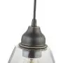 Gruenlich Pendant Lighting Fixture for Kitchen and Dining Room, Hanging Ceiling Lighting Fixture, E26 Medium Base, Metal Construction with Clear Glass