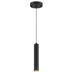 HomeFocus Dinning Lamp, Kitchen Chandelier,LED Pendant Lamp Light,Ceiling Lamp Light,Hang Lamp Light,Drop Light,LED 5Watt 3000K ,Adjustable Height, Metal,Black,Top Quality,Suit for Bar,Dining Room,Re