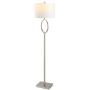 JONATHAN Y JYL1089C April 61'' Metal LED Floor Lamp Modern,Contemporary,Glam,Traditional for Bedrooms, Living Room, Office, Reading, 1 Light, Nickel