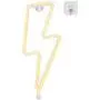 Warm White LED Lightning Bolt neon Signs for Wall Decoration Battery and USB Operated Aesthetic Room Decor neon Sign neon Lights for Kids Room, Bar, Living Room, Christmas, Party, Wedding, Halloween