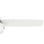 HUNTER 59169 Sentinel Indoor Ceiling Fan with LED Light and Remote Control, 52'', White