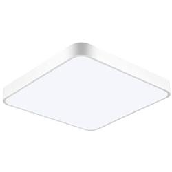 Viugreum LED Ceiling Lights,36W Flush Mount Ceiling Light Square Ceiling Light Fixture 4680 LM 6500K White Light Fixture for Living Room Kitchen Hallway Bathroom Stairwell Bedroom