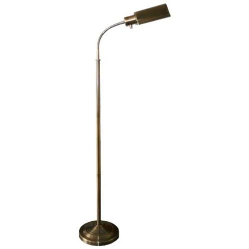 daylight24 402051-07 Natural Daylight Battery Operated Cordless Floor Lamp, Antique Brass