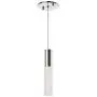 Pendant Lighting,Modern Contemporary,One Light Mini Pendant Light Fixture,Polished Chrome Bubble Glass Crystal Ceiling Hanging Lights, Perfect for Kitchen Island Dining Room Hallway Interior