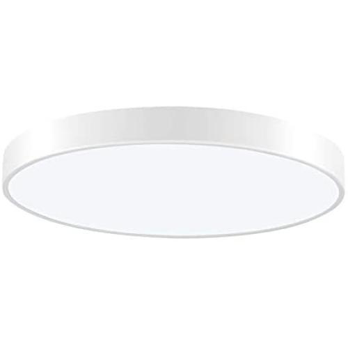 28W LED Ceiling Light 3000K, Warm White Surface Mount Ceiling Light Fixture, 15.8IN / 40CM Round Panel Led Light, 1680LM Indoor Ceiling Lamp for Bedroom, Washroom, Dining Room, Lounge, by Dorforeen