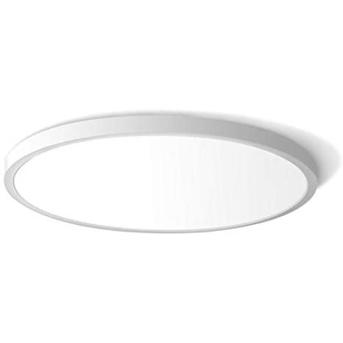 LED Flush Mount Ceiling Light Fixture, 5000K Daylight White 24W(240W Equivalent) 12 Inch Flat Modern Ceiling Lighting, 3200LM Ceiling Lamp for Bathroom Porch, Kitchen, Bedroom, Living Room, Hallway LED Flush Mount Ceiling Light Fixture, 5000K Daylight White 24W(240W Equivalent) 12 Inch Flat Modern Ceiling Lighting, 3200LM Ceiling Lamp for Bathroom Porch, Kitchen, Bedroom, Living Room, Hallway