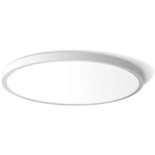LED Flush Mount Ceiling Light Fixture, 5000K Daylight White 24W(240W Equivalent) 12 Inch Flat Modern Ceiling Lighting, 3200LM Ceiling Lamp for Bathroom Porch, Kitchen, Bedroom, Living Room, Hallway