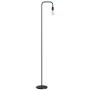 TECKIN Industrial Floor Lamp for Living Room, Metal Minimalist Boho Decor Lamp, 70'' Standing Lamp, LED Floor Lamps for Bedroom Reading Office, ETL Listed, E26/E27 Socket