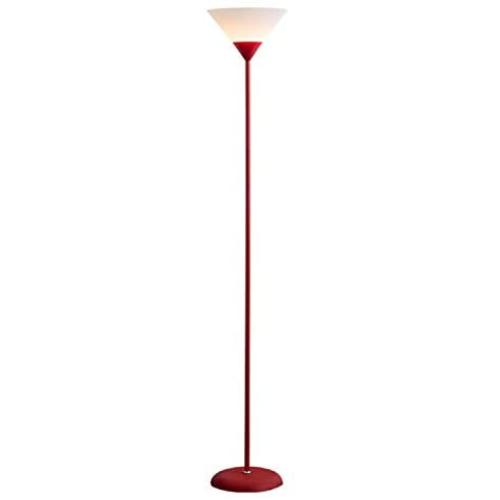 Modern Simple Style Standing Floor Lamp, LED Floor Light Floor Lamp for Party Reading Light Living Room Bedroom Bedside LED Uplighter Floor Lamp,Red