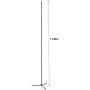 【US in Stock】LED Floor Lamp Adjustable 2-in-1 Multifunctional Desk Lamp with 4 Brightness Levels & 4 Colors Temperatures,Reading Standing Lamp for Living Room Bedroom Office