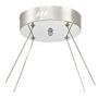 Vesta Chrome Pendant Chandelier 35 1/2& Wide Modern LED Ring Crystal Glass Fixture for Dining Room House Foyer Kitchen Island Entryway Bedroom Living Room - Possini Euro Design Vesta Chrome Pendant Chandelier 35 1/2& Wide Modern LED Ring Crystal Glass Fixture for Dining Room House Foyer Kitchen Island Entryway Bedroom Living Room - Possini Euro Design