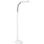 Verilux SmartLight Full Spectrum LED Modern Floor Lamp with Adjustable Brightness, Flexible Gooseneck and Easy Controls - Reduces Eye Strain and Fatigue - Ideal for Reading, Artists, Craft (White)