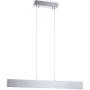 JONATHAN Y JYL7018A Draper 32'' Dimmable Adjustable Integrated LED Metal Linear Pendant Minimalistic,Modern,Contemporary for Dining, Living Room, Kitchen, Commercial Office, Brushed Aluminum