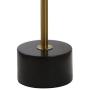 JONATHAN Y JYL6004A Crosby 66'' Adjustable Height Metal LED Floor Lamp Modern,Minimalist,Contemporary for Bedrooms, Living Room, Office, Reading, Brass/BlackMarble