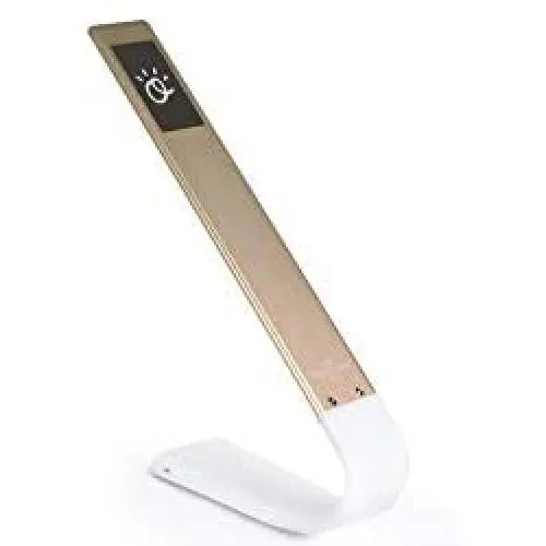 Ocushield Anti Blue Light Desk Lamp - Portable USB Charging Three Function Reading Lamp for Morning, Daylight, and Night (Gold) Ocushield Anti Blue Light Desk Lamp - Portable USB Charging Three Function Reading Lamp for Morning, Daylight, and Night (Gold)