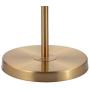 JONATHAN Y JYL9005B Jemma 60'' Crystal/Metal LED Floor Lamp, Contemporary, Transitional for Bedroom, Living Room, Brass Gold