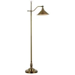 QQB Fashion Adjustable Swing Arm LED Floor Lamp Nordic Simple Decoration Home Living Room Study Reading Lamp/Vertical Light Modern (Color : Bronze, Size : 25cm160cm)