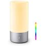 Table Lamp Touch Sensor Bedside Lamps Nightstand lamp, BCMASTER Desk Lamps Dimmable Color Changing RGB Warm White Touch Lamps Night Light for Bedroom, Baby Kids Room, Living Room and Office