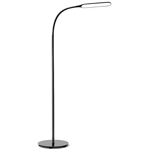 Govee Led Floor Lamp with 4 Color Temperatures & Brightness Levels, Dimmable Modern Standing Lamp with Adjustable Gooseneck, for Reading, Living Room, Bedroom, Piano, Painting