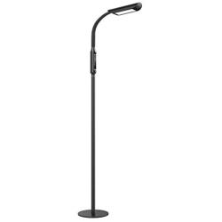 TaoTronics LED Floor Lamp 1815 Lux & 50,000 Hours Lifespan, Dimmable Standing Floor Light Flexible Gooseneck Touch Control Panel for Living Room Office Reading, UL adapter