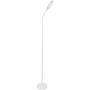 Floor Lamp with 3 Brightness Levels, 600 Lumens, 360° Adjustable LED Floor Light, TW Dimmable Best Non-Glare Reading Standing Lamp for Sewing Living Room Bedroom Office (White)
