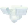 LB1870QWH 700 Lumen Battery Operated LED Ultra Bright LED Motion Security, Motion Sensor, Motion Activated Flood Light, Wall or Eave Mount (White)