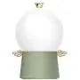 Guardian Angel Projection Lamp, 4 Colors and 6 Projection Theme 360° Rotating Music Night Lamp, Childrens Starry Night Lights, Birthday Christmas Gifts,Baby Night Lamp Toy Cool Night Light(Green )