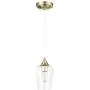 CO-Z Antique Brushed Brass Pendant Light Adjustable, Modern Clear Glass Mini Pendant Lighting, 1 Light Pendant Gold Ceiling Light Fixture for Kitchen Island Entryway Foyer Dining Room Living Room CO-Z Antique Brushed Brass Pendant Light Adjustable, Modern Clear Glass Mini Pendant Lighting, 1 Light Pendant Gold Ceiling Light Fixture for Kitchen Island Entryway Foyer Dining Room Living Room