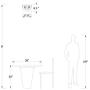 Maxax Crystal Chandelier Lighting Mini Chandelier 4 Lights Flush Mount Ceiling Light for Hallway, Kitchen, Dining Room, Kids Room, Chrome Finish