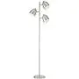 Aaron Modern Retro Floor Lamp 3-Light Tree Brushed Nickel Swivel Heads for Living Room Reading Bedroom Office - 360 Lighting Aaron Modern Retro Floor Lamp 3-Light Tree Brushed Nickel Swivel Heads for Living Room Reading Bedroom Office - 360 Lighting