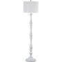 Safavieh Lighting Collection Bessie Candlestick White 62-Inch Floor Lamp Safavieh Lighting Collection Bessie Candlestick White 62-Inch Floor Lamp