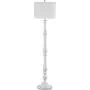 Safavieh Lighting Collection Bessie Candlestick White 62-Inch Floor Lamp