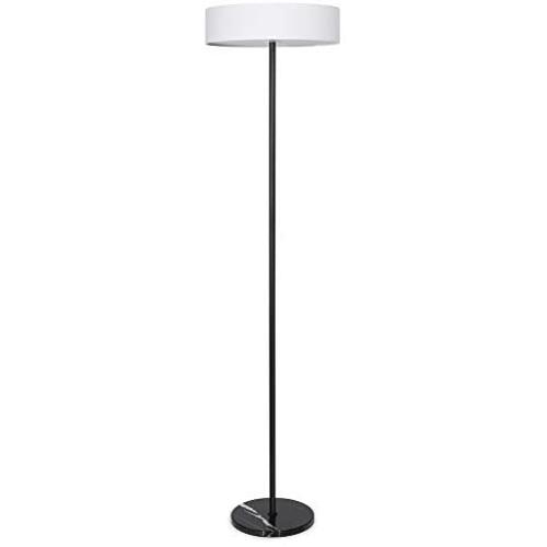 LAMFANI Black Floor Lamp for Living Room for Home Office with 7W led Bulb 63''H(Black)