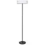 LAMFANI Black Floor Lamp for Living Room for Home Office with 7W led Bulb 63''H(Black)
