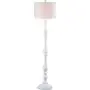 Safavieh Lighting Collection Bessie Candlestick White 62-Inch Floor Lamp