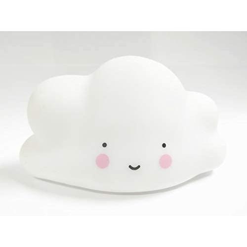 Fantasee LED Cloud Night Light Battery Operated Baby Children Nursery Light for Bedroom Party Christmas Birthday Gift (White, Cloud)