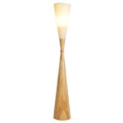 XXYYJJDT LYX Floor Lamp, Northern Europe Floor Lamp Living Room Bedroom Vertical Table Lamp Wooden Art Log Bedside Lamp Japanese-Style All Solid Wood Study