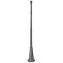 Hepworth Traditional Outdoor Light Post and Cap Base Veranda Bronze 76 3/4'' for Post Exterior House Garden Yard Porch Deck Walkway - John Timberland