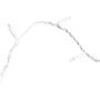 Amazon Basics 100 LED Commercial Grade Outdoor Christmas String Lights - White Rope, Warm White LED, 33-Foot, 2-Pack
