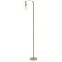 Globe Electric Holden 70'' Floor Lamp, Matte Brass, in-Line On/Off Foot Switch 67068