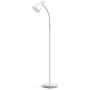 LEPOWER Metal Floor Lamp, Adjustable Goose Neck Standing Lamp with Heavy Metal Based, E26 Lamp Base, Torchiere Light for Living Room, Bedroom, Study Room and Office